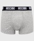 Bielizna męska Moschino Underwear bokserki męskie kolor szary