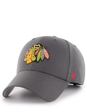 Czapka czapka Chicago Blackhawks kolor szary z aplikacją - Answear.com 47brand
