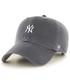 Czapka 47brand czapka New York Yankees kolor szary z aplikacją