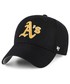 Czapka 47brand czapka Oakland Athletics kolor czarny z aplikacją