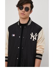 Kurtka męska kurtka bomber MLB New York Yankees męski kolor czarny przejściowa - Answear.com 47brand