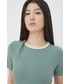 Bluzka Femi Stories t-shirt damski kolor zielony