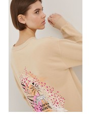 Bluza bluza Lavi damska kolor beżowy z aplikacją - Answear.com Femi Stories