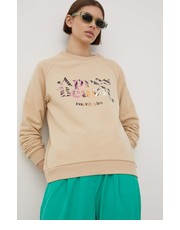 Bluza bluza Baret damska kolor beżowy z nadrukiem - Answear.com Femi Stories