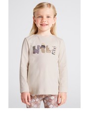 Koszulka longsleeve bawełniany dziecięcy kolor beżowy - Answear.com Mayoral
