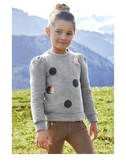 Bluza bluza dziecięca kolor szary z nadrukiem - Answear.com Mayoral