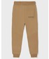Spodnie Mayoral Spodnie dziecięce kolor brązowy z aplikacją