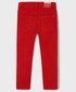 Spodnie Mayoral spodnie dziecięce kolor czerwony gładkie