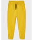 Spodnie Mayoral spodnie dresowe dziecięce kolor żółty gładkie