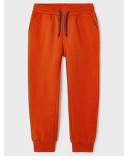 Spodnie spodnie dresowe dziecięce kolor czerwony gładkie - Answear.com Mayoral