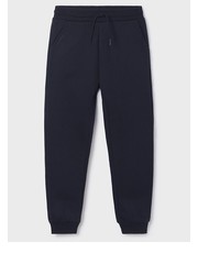 Spodnie spodnie dresowe dziecięce kolor granatowy gładkie - Answear.com Mayoral