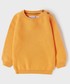 Sweter Mayoral sweter bawełniany dziecięcy kolor pomarańczowy lekki