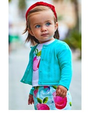 Sweter kardigan dziecięcy kolor turkusowy lekki - Answear.com Mayoral