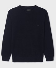 Sweter sweter bawełniany dziecięcy kolor granatowy lekki - Answear.com Mayoral