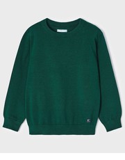 Sweter sweter bawełniany dziecięcy kolor zielony lekki - Answear.com Mayoral