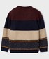 Sweter Mayoral sweter z domieszką wełny dziecięcy kolor bordowy