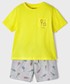 Piżama dziecięca Mayoral piżama dziecięca kolor żółty wzorzysta