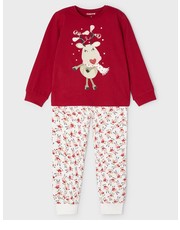 Piżama dziecięca piżama dziecięca kolor czerwony z nadrukiem - Answear.com Mayoral