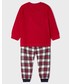 Piżama dziecięca Mayoral piżama dziecięca kolor czerwony z nadrukiem