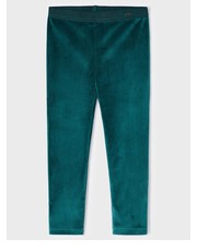 Legginsy legginsy dziecięce kolor zielony gładkie - Answear.com Mayoral