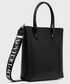 Shopper bag Deha torebka kolor czarny