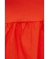 Sukienka Deha sukienka kolor pomarańczowy mini rozkloszowana