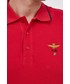 T-shirt - koszulka męska Aeronautica Militare - Polo bawełniane