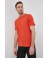 T-shirt - koszulka męska Aeronautica Militare T-shirt bawełniany kolor pomarańczowy gładki