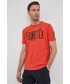 T-shirt - koszulka męska Aeronautica Militare T-shirt bawełniany kolor pomarańczowy z nadrukiem