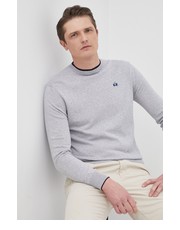 Sweter męski sweter bawełniany męski kolor szary lekki - Answear.com La Martina