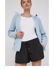 Spodnie szorty damskie kolor czarny gładkie medium waist - Answear.com Helly Hansen