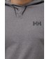 Bluza męska Helly Hansen bluza sportowa Verglas Light męska kolor czarny z kapturem gładka