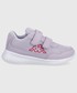 Sportowe buty dziecięce Kappa buty dziecięce kolor fioletowy