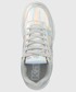 Sneakersy Kappa buty kolor srebrny