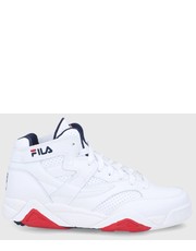 Sneakersy męskie buty skórzane M-Squad kolor biały - Answear.com Fila