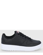 Sneakersy męskie Buty skórzane kolor czarny - Answear.com Fila