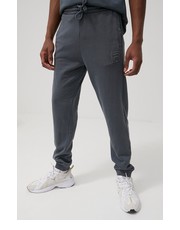 Spodnie spodnie kolor szary z aplikacją - Answear.com Fila