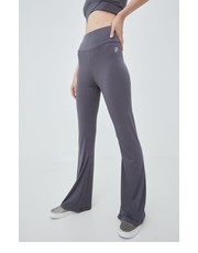 Spodnie spodnie damskie kolor szary - Answear.com Fila