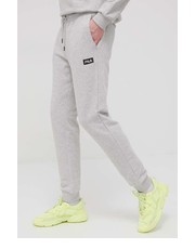 Spodnie męskie spodnie męskie kolor szary z nadrukiem - Answear.com Fila