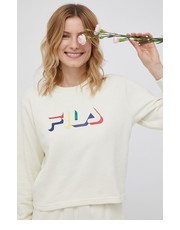 Bluza bluza damska kolor beżowy z nadrukiem - Answear.com Fila