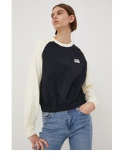 Bluza bluza damska kolor czarny gładka - Answear.com Fila