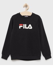Bluza bluza dziecięca kolor czarny z nadrukiem - Answear.com Fila