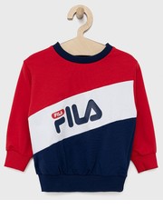 Bluza bluza dziecięca kolor granatowy z nadrukiem - Answear.com Fila