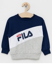 Bluza bluza dziecięca kolor szary z nadrukiem - Answear.com Fila