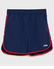 Spodnie szorty kąpielowe dziecięce kolor granatowy - Answear.com Fila