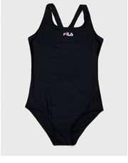 Strój kąpielowy dziecięcy jednoczęściowy strój kąpielowy dziecięcy kolor czarny - Answear.com Fila
