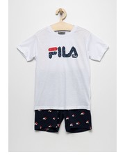 Piżama dziecięca piżama bawełniana dziecięca kolor granatowy z nadrukiem - Answear.com Fila
