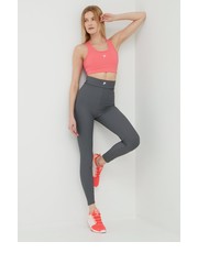 Legginsy legginsy treningowe Cervia damskie kolor szary gładkie - Answear.com Fila