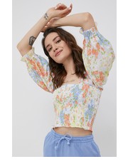 Bluzka bluzka bawełniana damska w kwiaty - Answear.com Billabong