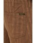 Krótkie spodenki męskie Billabong szorty bawełniane  x Wrangler męskie kolor brązowy